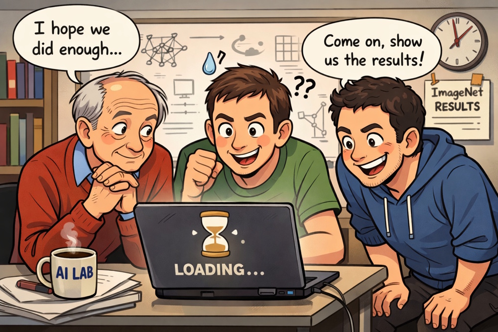 alexnet waiting for results