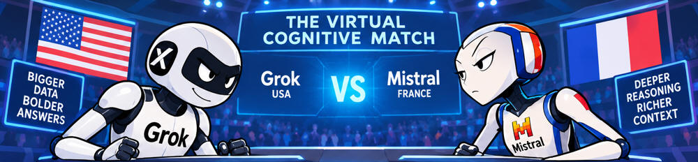 grok versus mistral