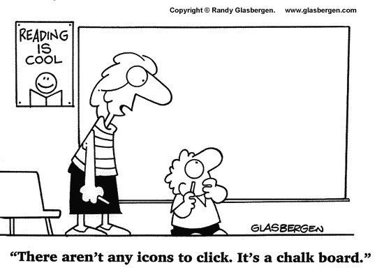 no icons